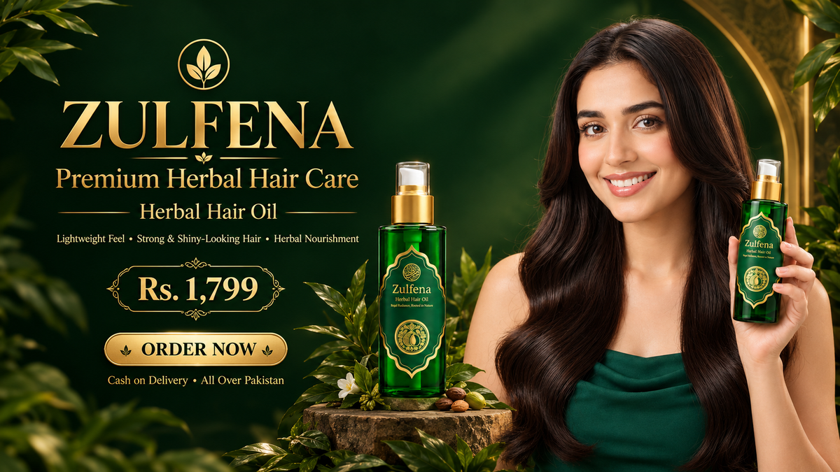 Zulfena Herbal Hair Oil — Premium Herbal Hair Care